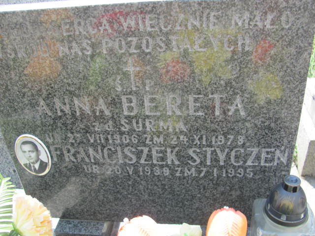 Franciszek STYCZEŃ 1939 Bochnia - Grobonet - Wyszukiwarka osób pochowanych