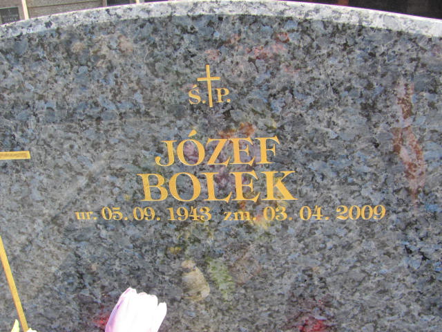 Grób Józef Bolek