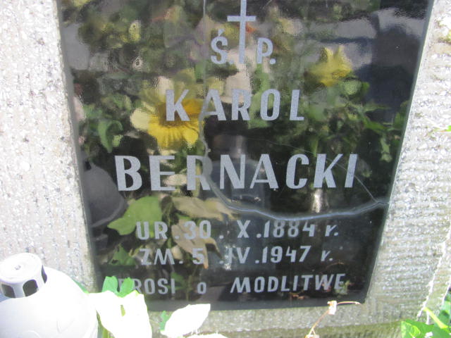 Karol Bernacki 1884 Bochnia - Grobonet - Wyszukiwarka osób pochowanych
