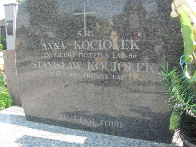 Stanisław Kociołek Bochnia - Grobonet - Wyszukiwarka osób pochowanych