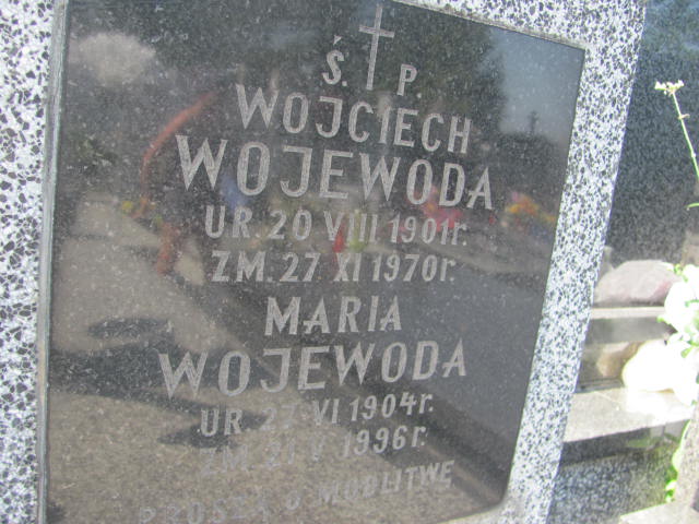 Grób MARIA WOJEWODA