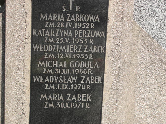 Katarzyna PERZ Bochnia - Grobonet - Wyszukiwarka osób pochowanych