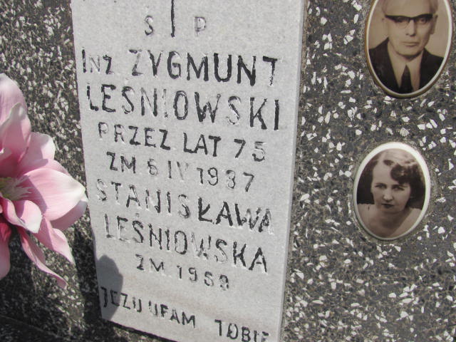 Zygmunt LEŚNIOWSKI 1912 Bochnia - Grobonet - Wyszukiwarka osób pochowanych