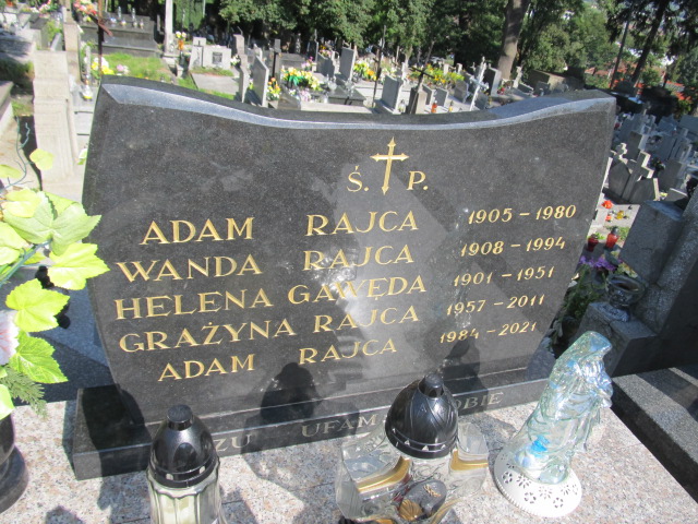 Grób WANDA RAJCA