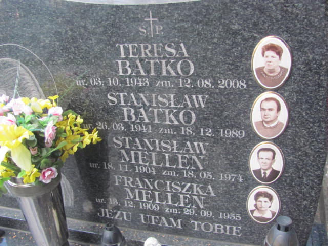 Teresa Batko 1943 Bochnia - Grobonet - Wyszukiwarka osób pochowanych