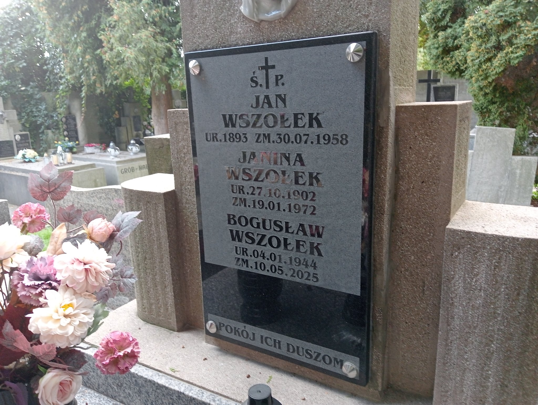 Bogusław WSZOŁEK 1944 Bochnia - Grobonet - Wyszukiwarka osób pochowanych