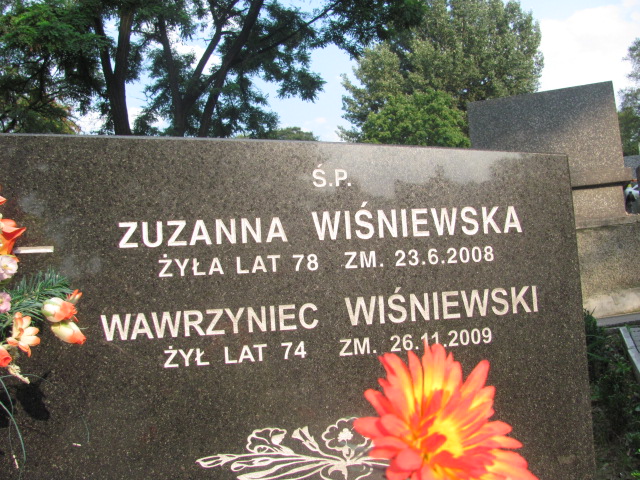 Zuzanna Wiśniewska 1930 Bochnia - Grobonet - Wyszukiwarka osób pochowanych
