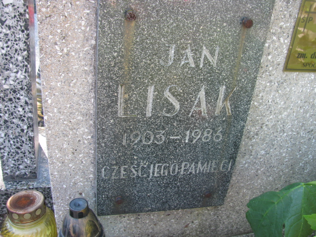 Jan LISAK 1903 Bochnia - Grobonet - Wyszukiwarka osób pochowanych