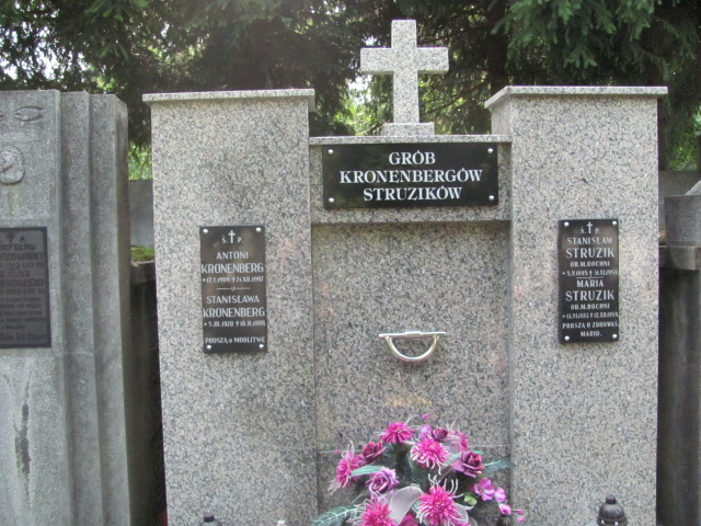 Grób STANISŁAWA KRONENBERG