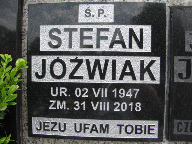 Marian JÓŻWIAK 1919 Bochnia - Grobonet - Wyszukiwarka osób pochowanych