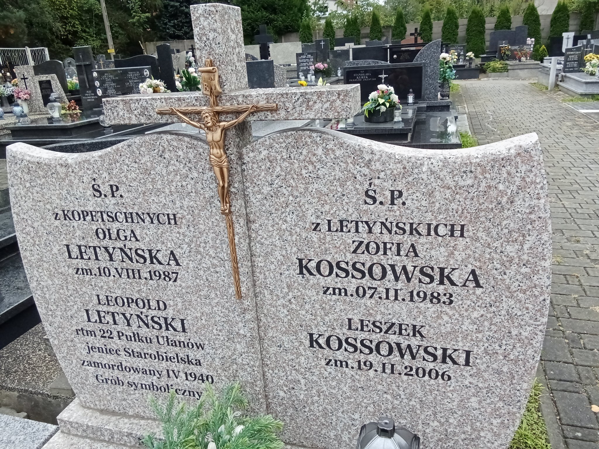 Leopold LETYŃSKI Bochnia - Grobonet - Wyszukiwarka osób pochowanych