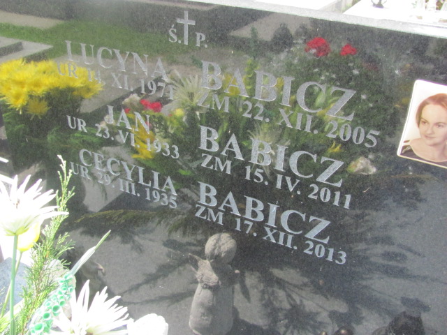 Jan Babicz 1933 Bochnia - Grobonet - Wyszukiwarka osób pochowanych