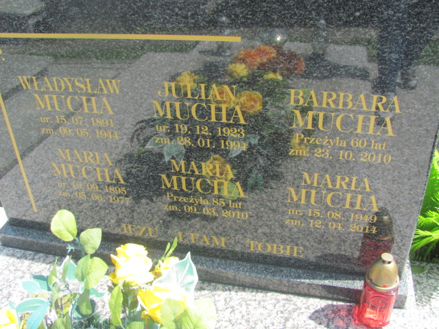 Julian MUCHA 1923 Bochnia - Grobonet - Wyszukiwarka osób pochowanych
