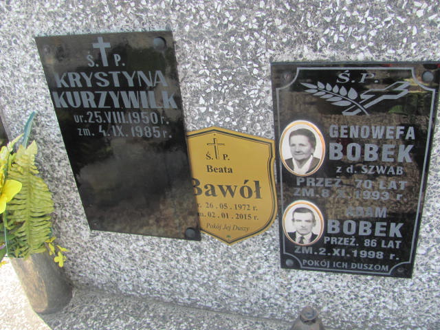 Adam BOBEK 1912 Bochnia - Grobonet - Wyszukiwarka osób pochowanych