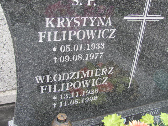 Włodzimierz FILIPOWICZ 1926 Bochnia - Grobonet - Wyszukiwarka osób pochowanych