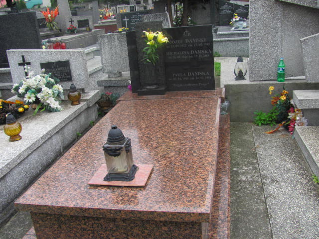 Grób PAULA DAMSKA