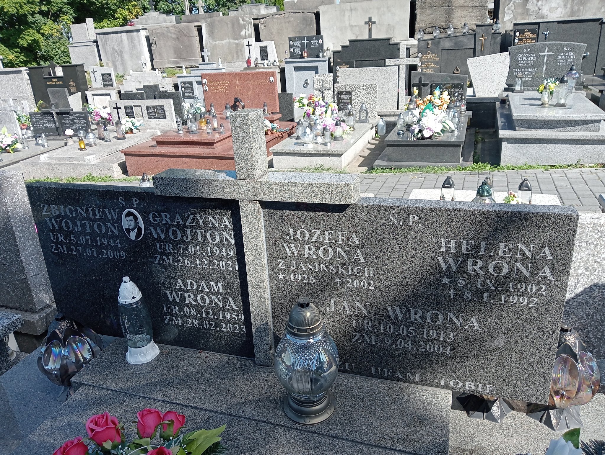 Grażyna WOJTOŃ 1949 Bochnia - Grobonet - Wyszukiwarka osób pochowanych