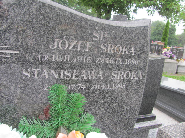 Stanisława SROKA Bochnia - Grobonet - Wyszukiwarka osób pochowanych
