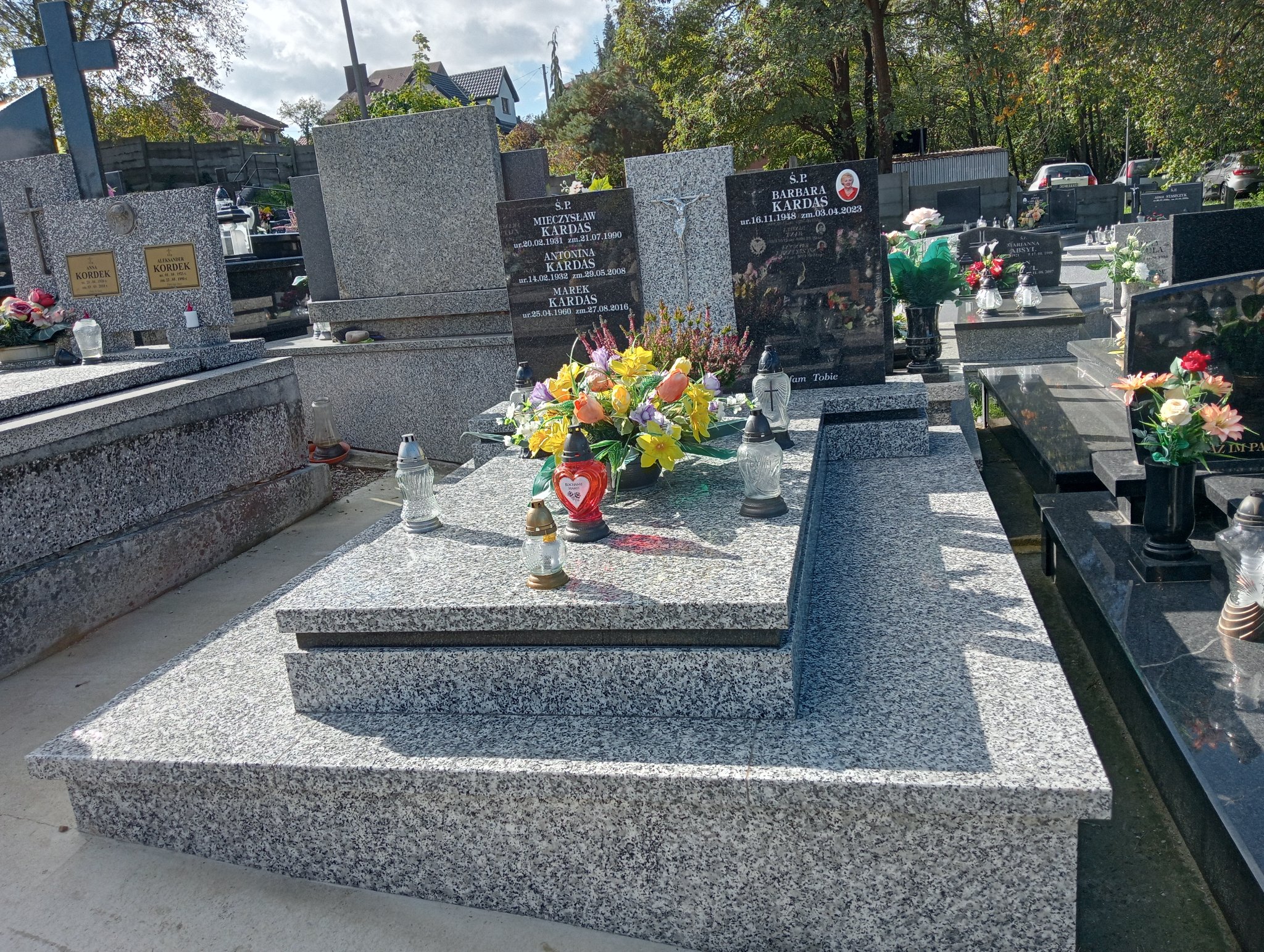 Grób BARBARA KARDAS