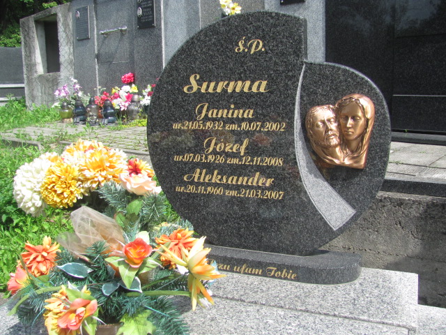 Grób JANINA SURMA
