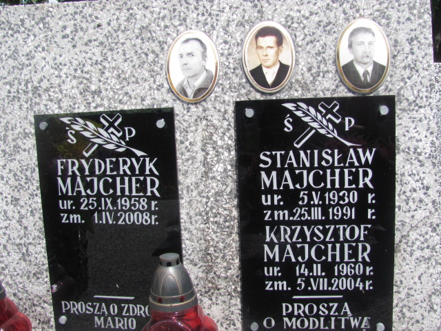 Fryderyk Majcher 1958 Bochnia - Grobonet - Wyszukiwarka osób pochowanych