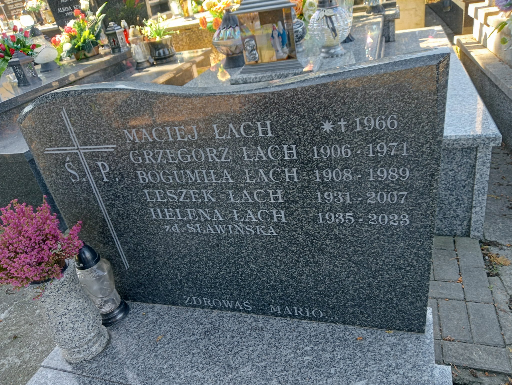 Leszek Łach 1931 Bochnia - Grobonet - Wyszukiwarka osób pochowanych