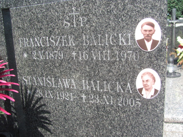 Stefan BALICKI 1919 Bochnia - Grobonet - Wyszukiwarka osób pochowanych