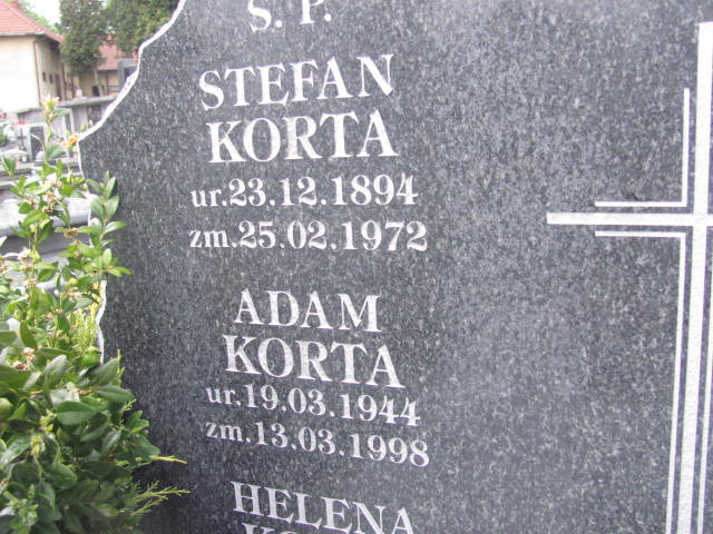 Tadeusz Korta 1940 Bochnia - Grobonet - Wyszukiwarka osób pochowanych