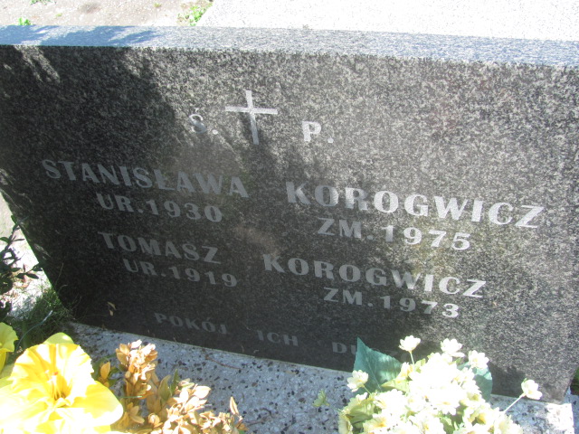 Tomasz KOROGWICZ 1919 Bochnia - Grobonet - Wyszukiwarka osób pochowanych