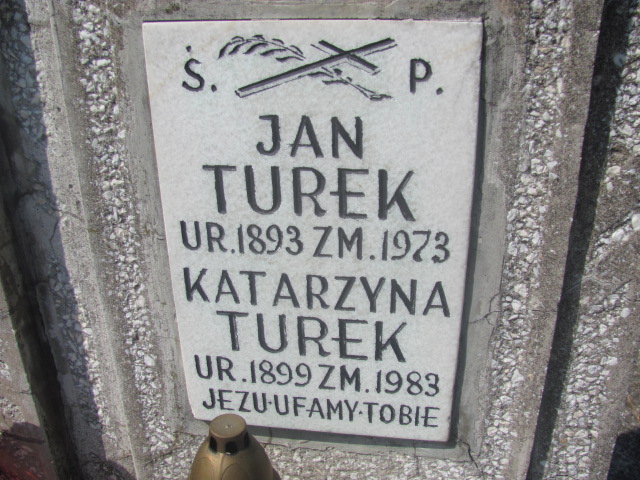 Katarzyna TUREK 1899 Bochnia - Grobonet - Wyszukiwarka osób pochowanych
