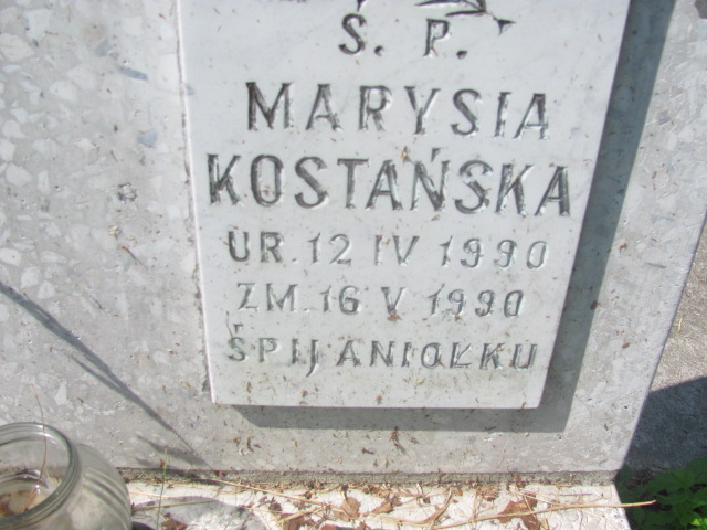 Maria KOSTAŃSKA 1990 Bochnia - Grobonet - Wyszukiwarka osób pochowanych