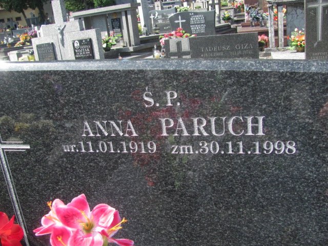 Władysława PĄCZEK 1945 Bochnia - Grobonet - Wyszukiwarka osób pochowanych