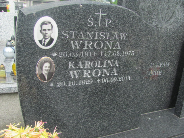 Ewa WRONA - RUDKA 1951 Bochnia - Grobonet - Wyszukiwarka osób pochowanych