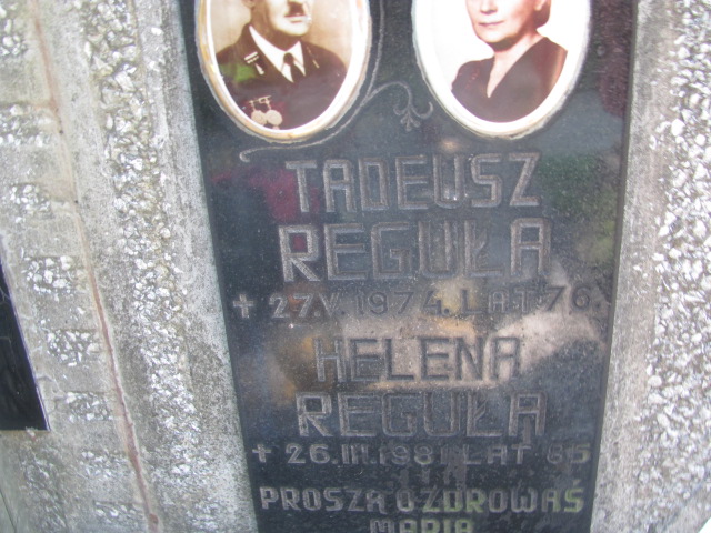 Tadeusz REGUŁA 1898 Bochnia - Grobonet - Wyszukiwarka osób pochowanych