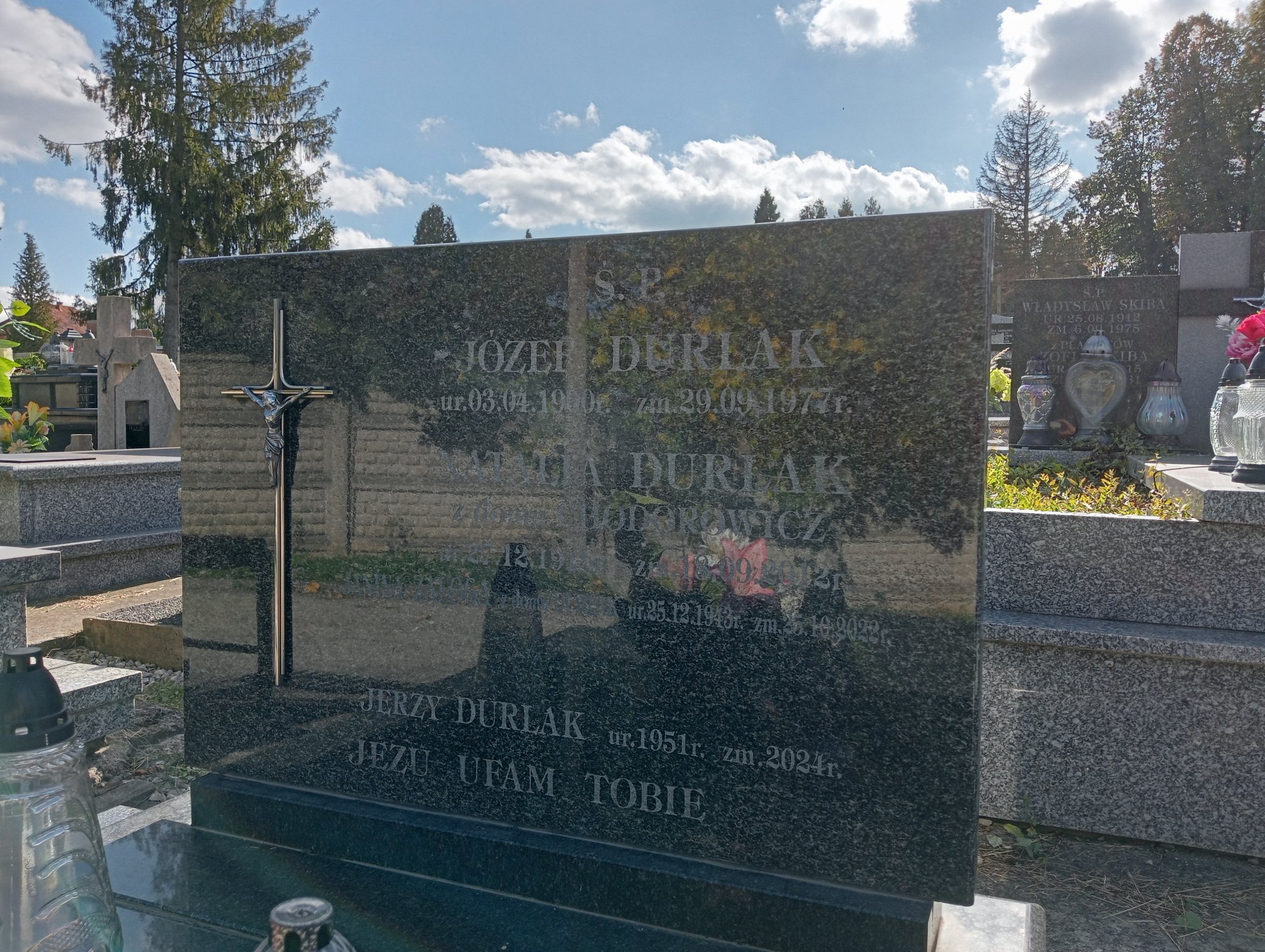 Grób JÓZEF DURLAK
