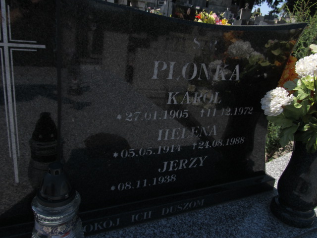 Helena PŁONKA 1914 Bochnia - Grobonet - Wyszukiwarka osób pochowanych