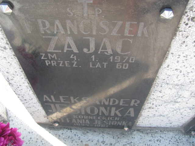 Franciszek ZAJĄC 1910 Bochnia - Grobonet - Wyszukiwarka osób pochowanych