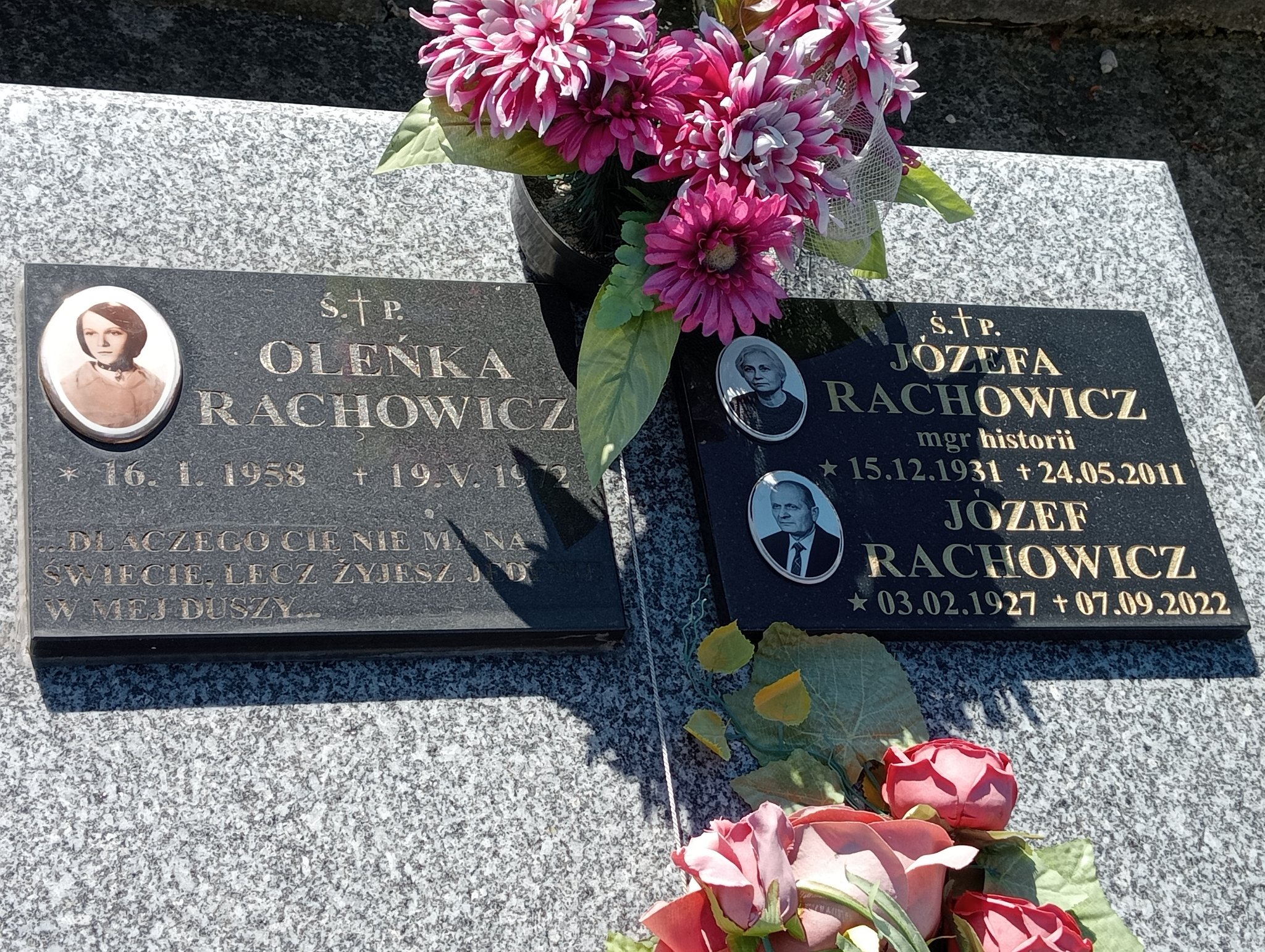 Józef RACHOWICZ 1927 Bochnia - Grobonet - Wyszukiwarka osób pochowanych