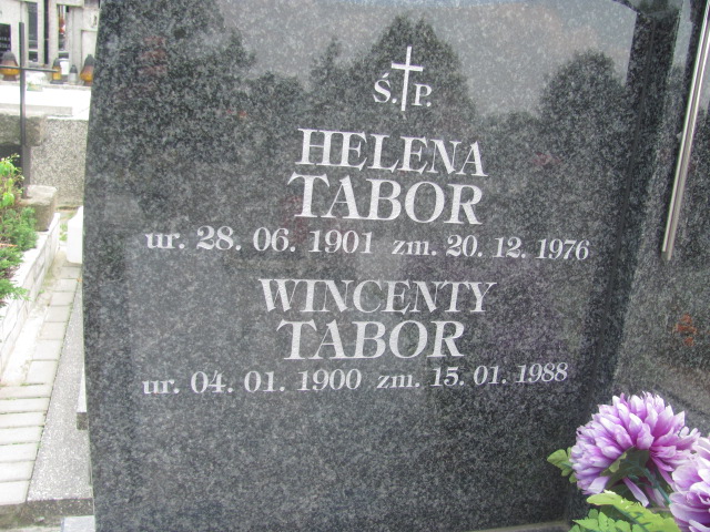 Wincenty TABOR 1900 Bochnia - Grobonet - Wyszukiwarka osób pochowanych