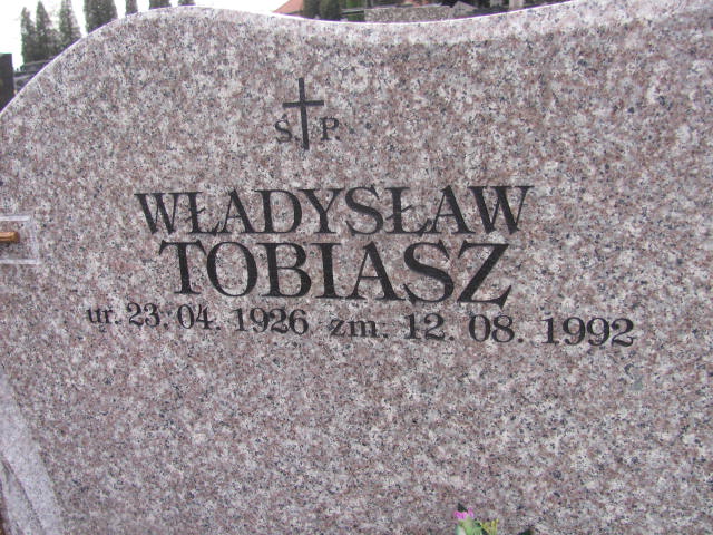 Władysław TOBIASZ 1926 Bochnia - Grobonet - Wyszukiwarka osób pochowanych