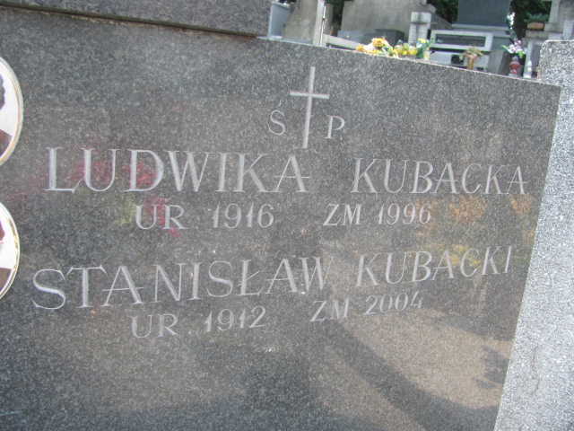 Ludwika KUBACKA 1916 Bochnia - Grobonet - Wyszukiwarka osób pochowanych