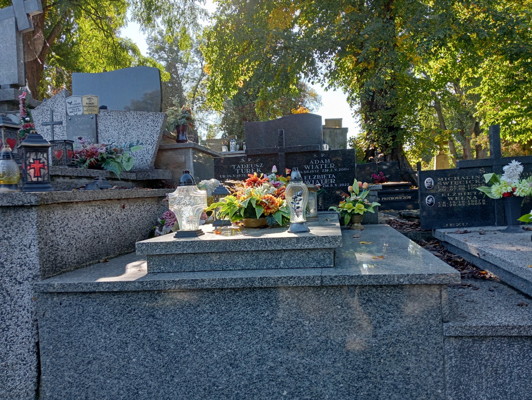 Grób ADAM WIATER
