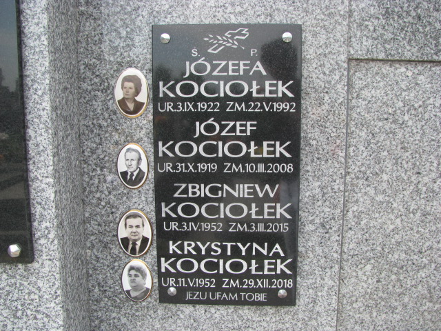 Grób Zbigniew Kociołek
