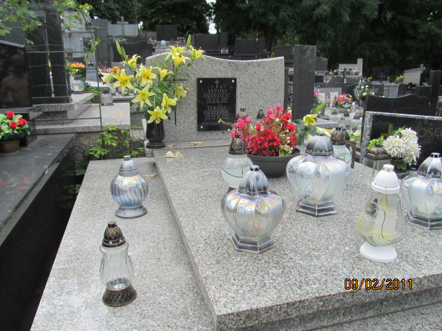 Grób TERESA DZIEDZIC