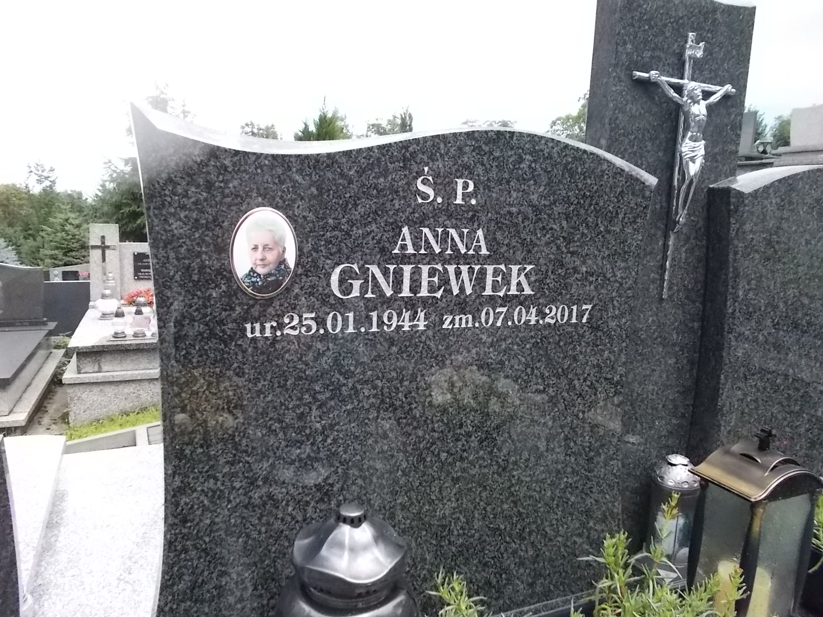 Anna Gniewek 1944 Bochnia - Grobonet - Wyszukiwarka osób pochowanych