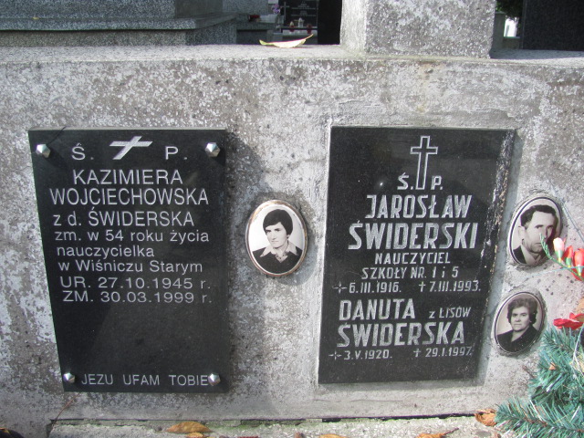 Danuta ŚWIDERSKA 1920 Bochnia - Grobonet - Wyszukiwarka osób pochowanych