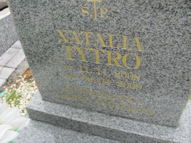 Natalia Tytro 2008 Bochnia - Grobonet - Wyszukiwarka osób pochowanych