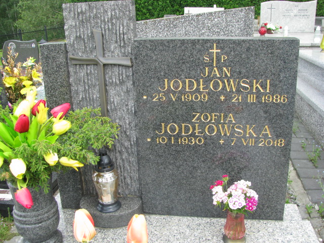 Grób Zofia Jodłowska