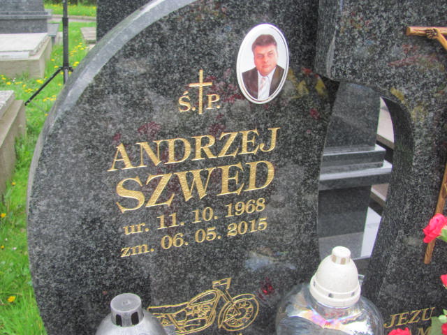 Andrzej Szwed 1968 Bochnia - Grobonet - Wyszukiwarka osób pochowanych