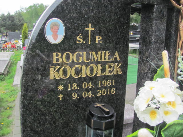 Bogumiła Kociołek 1961 Bochnia - Grobonet - Wyszukiwarka osób pochowanych